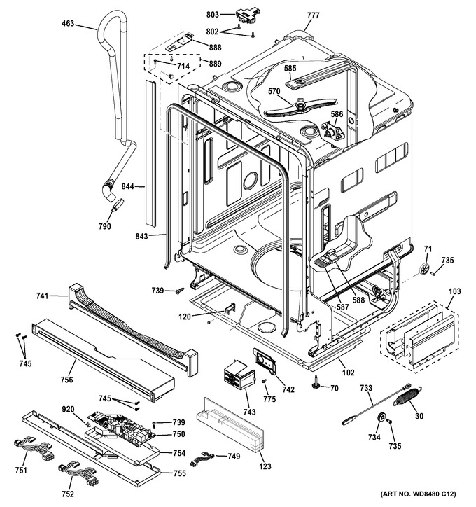 Diagram for ZDT800SIF0II