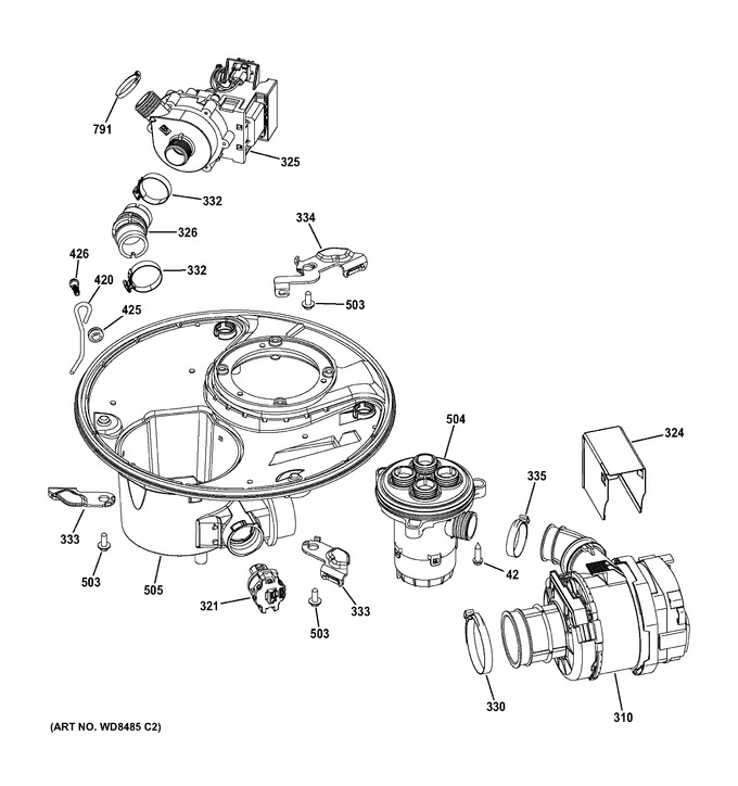 Diagram for ZDT800SPF0SS