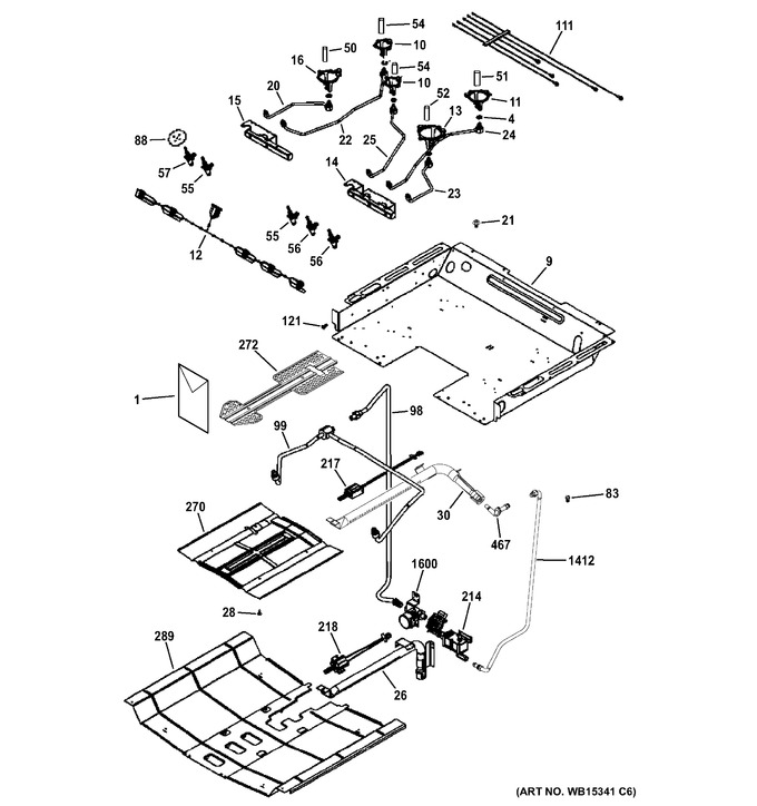 Diagram for JGS750SEF5SS