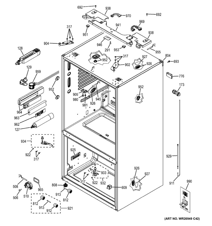 Diagram for CYE22USHESS