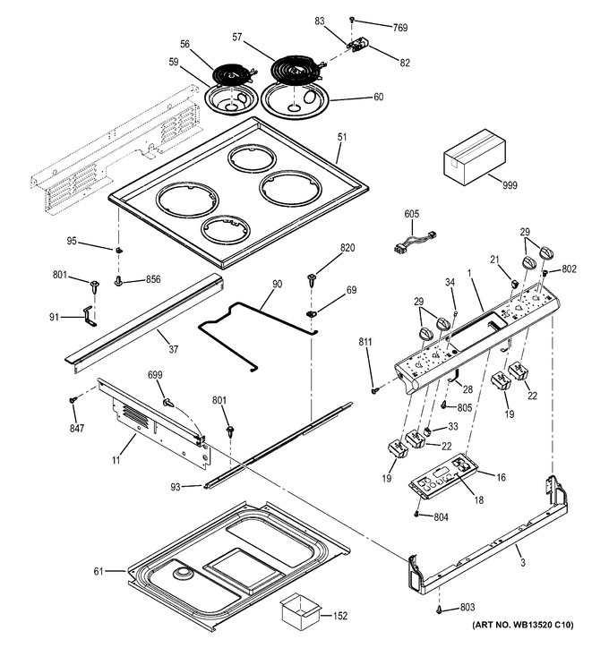 Diagram for JS250DF1CC