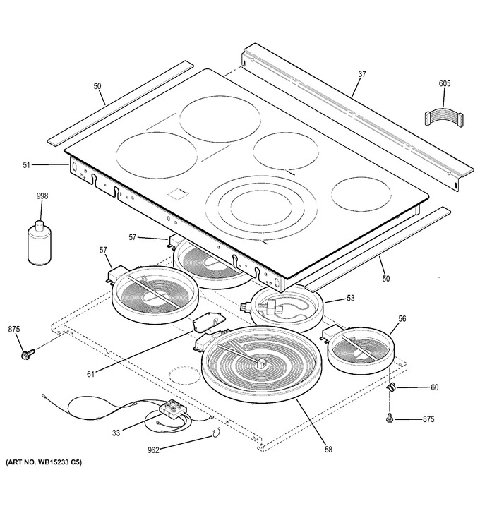 Diagram for JS750DF1BB