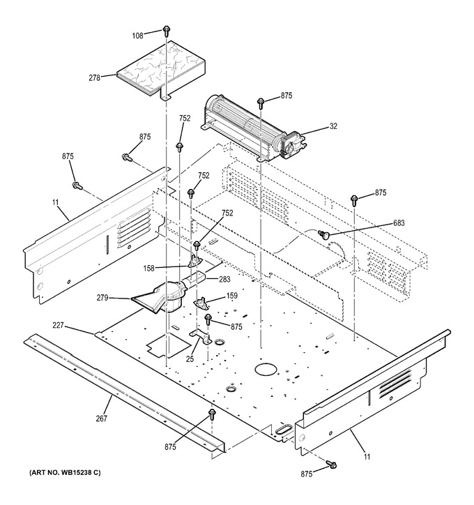 Diagram for JS750EF1ES