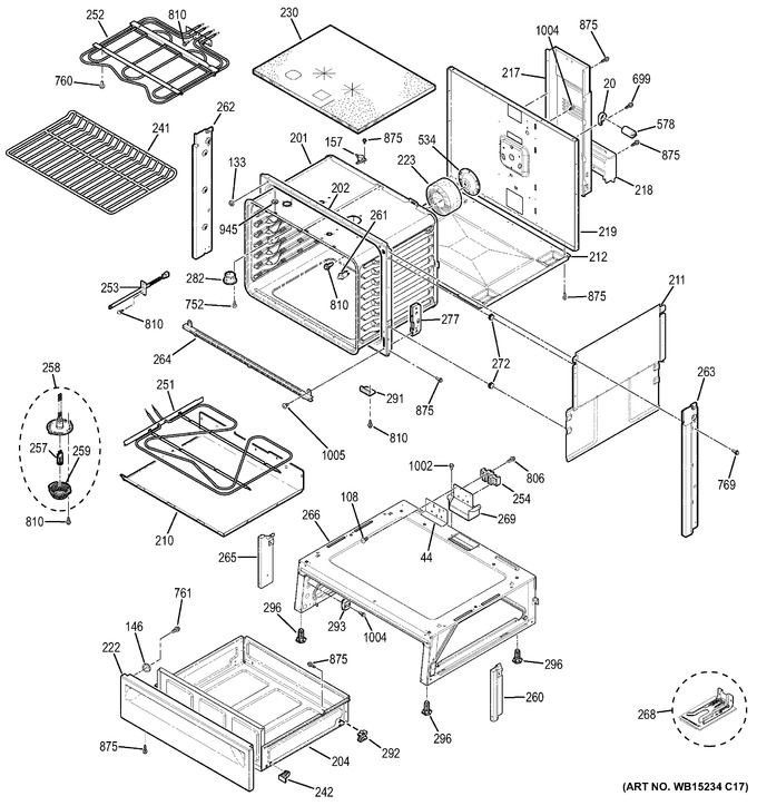 Diagram for JS750SF2SS