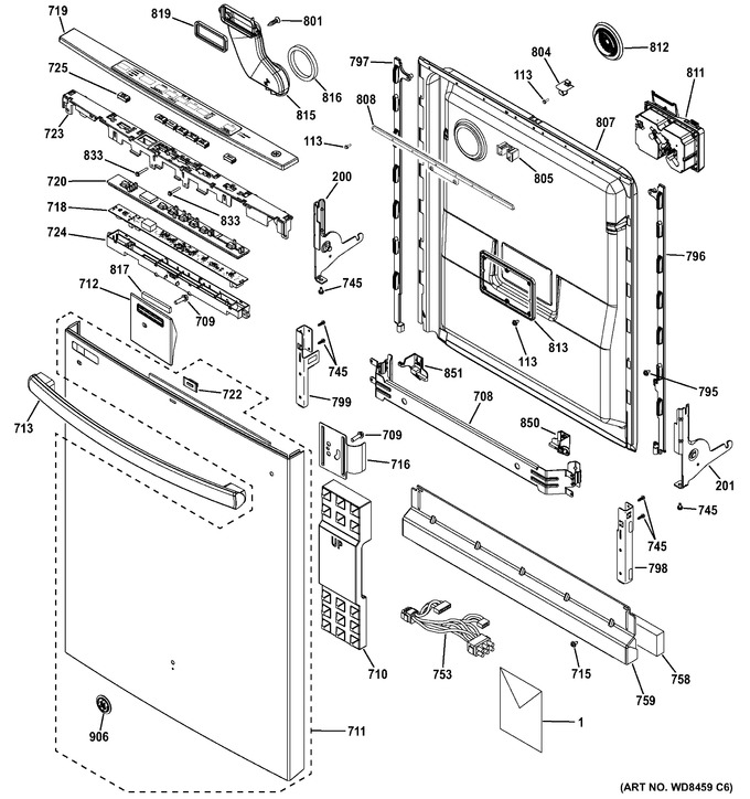 Diagram for GDT635HGJ2WW