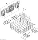 Diagram for 4 - Lower Rack Assembly