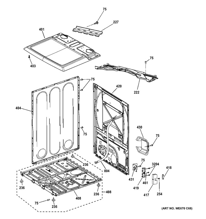 Diagram for GTD65EBSJ3WS