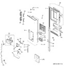 Diagram for 1 - Dispenser Door