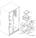 Diagram for 5 - Freezer Shelves