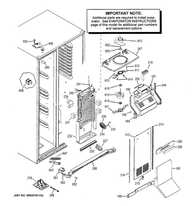 Diagram for PSE25KGHEHWW