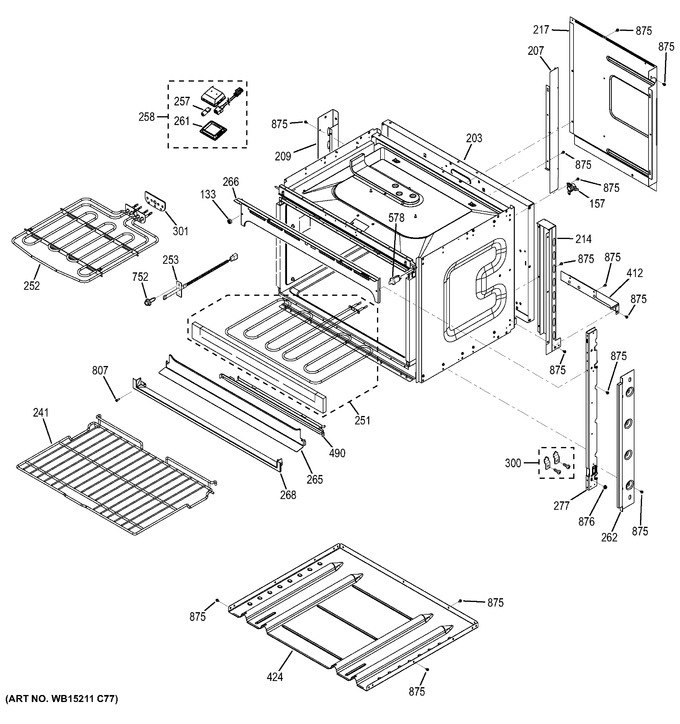 Diagram for JCT3000SF4SS