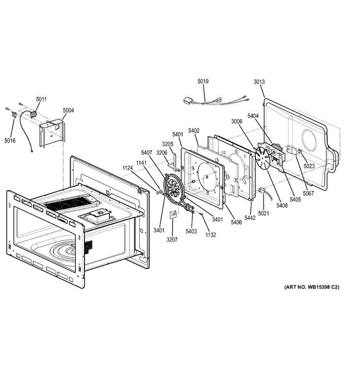 Diagram for PT9800SH5SS