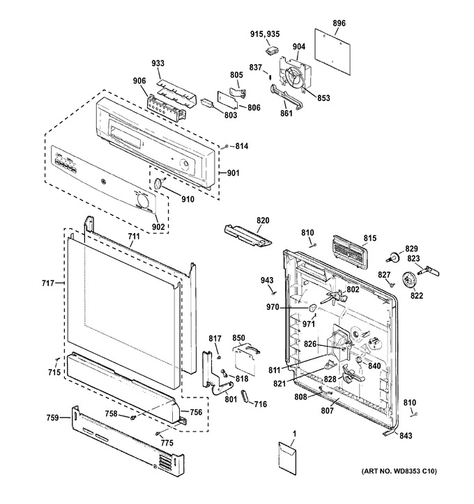 Diagram for GSD3360D35SS