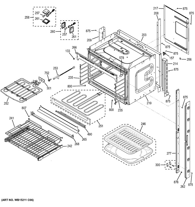 Diagram for ZEK7500SH3SS