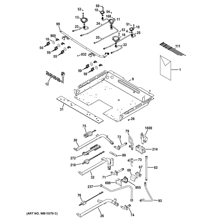 Diagram for JGB850EEF1ES