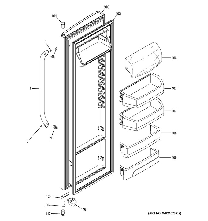 Diagram for HSS25ATHECWW