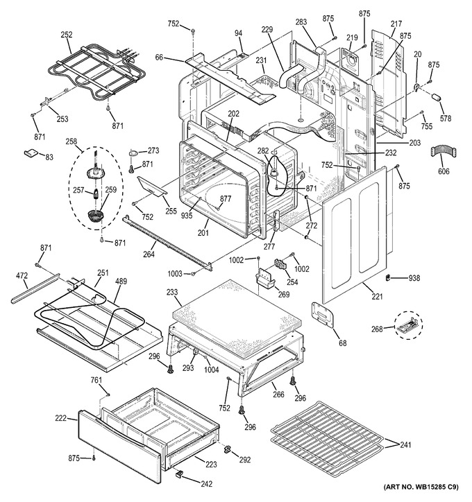 Diagram for PB911DJ1BB