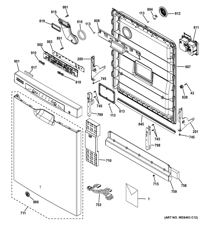 Diagram for GDF510PSD2SS