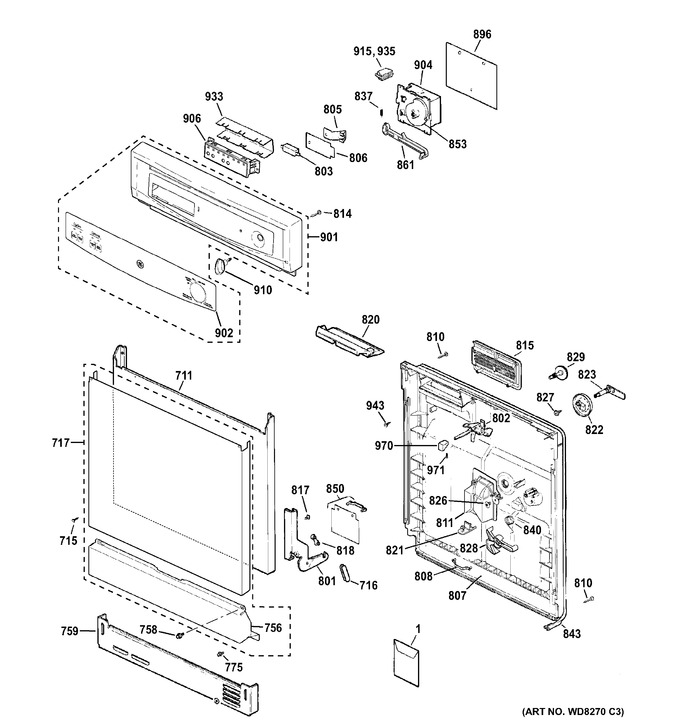 Diagram for GSM2260N20SS