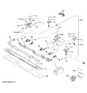 Diagram for 1 - Gas & Burner Parts