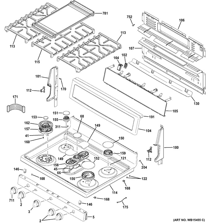 Diagram for PGB940SEJ3SS