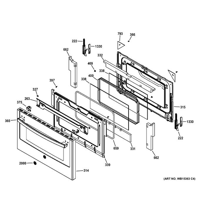 Diagram for PGS950SEF5SS