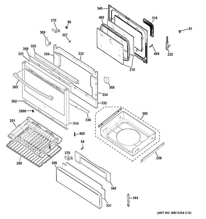 Diagram for PGB940DEF1WW