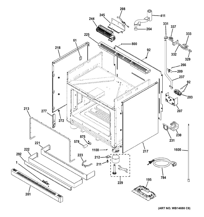 Diagram for ZDP364NDP8SS