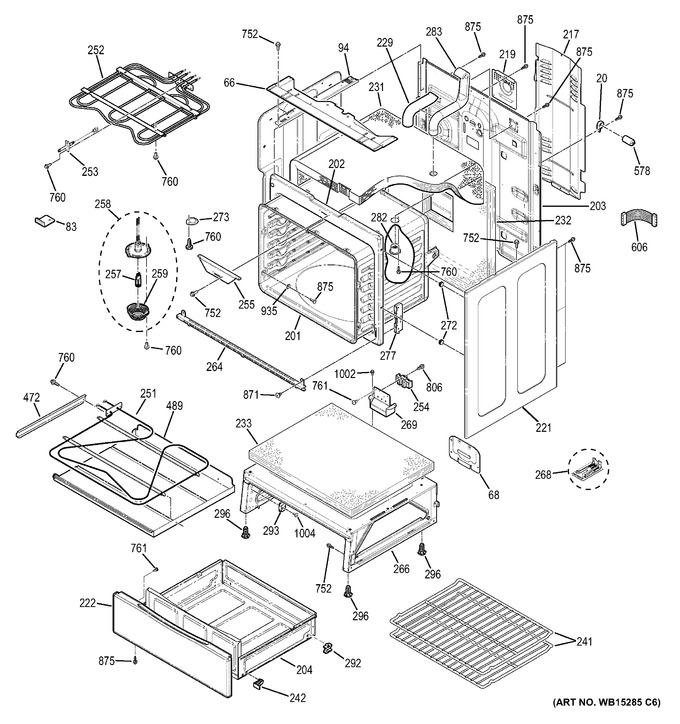 Diagram for JB755DJ3WW