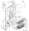 Diagram for 2 - Freezer Section, Trim & Components