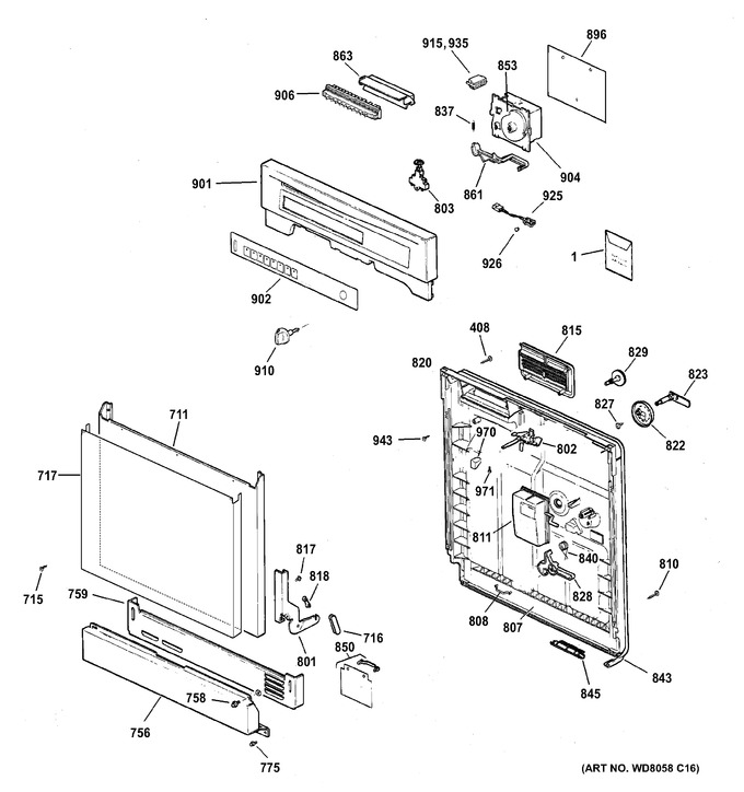 Diagram for HDA3740G02SA