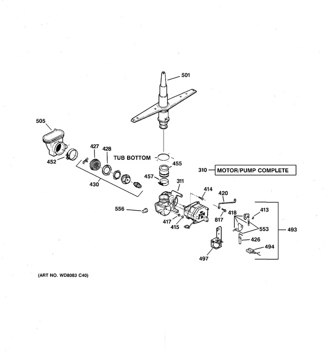 Diagram for HDA3740G02SA1