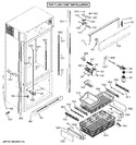 Diagram for 4 - Cabinet - Flush Inset