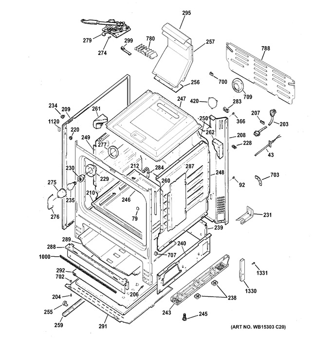 Diagram for JGB630DEF2CC