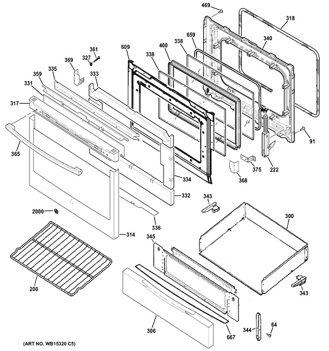 Diagram for JGB760SEF2SS