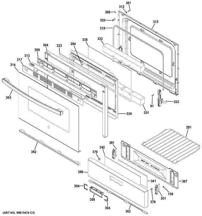 Diagram for JGBS66REK1SS