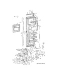 Diagram for 1 - Freezer Door