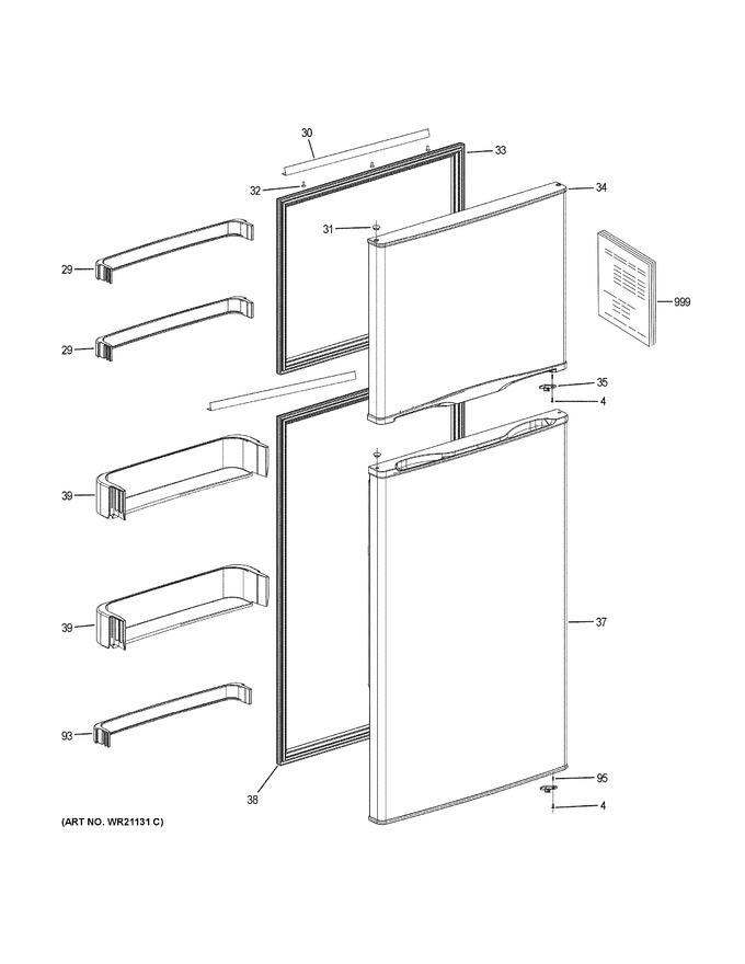 Diagram for GPE12FGKBWW