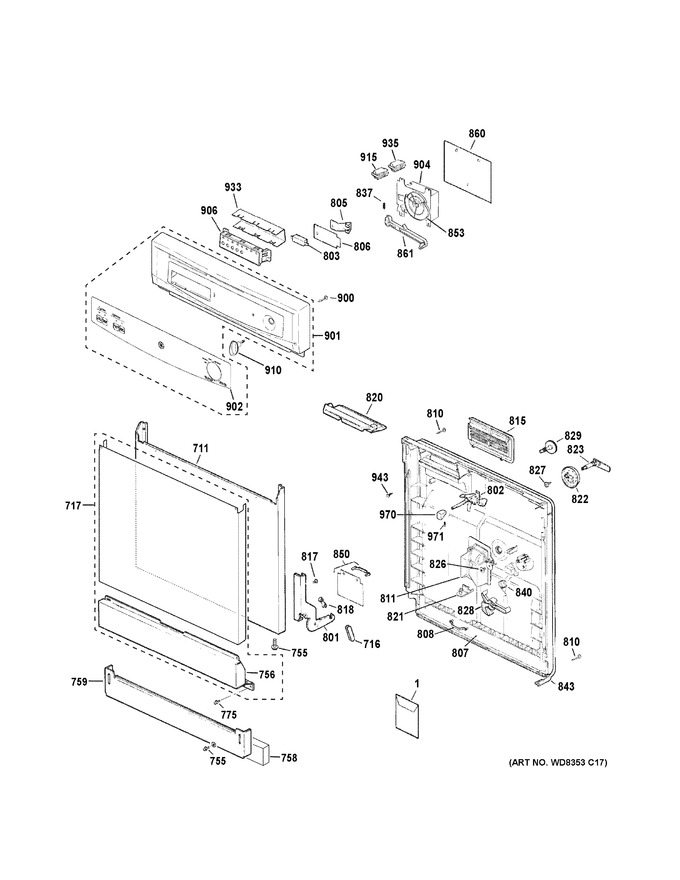 Diagram for GSD3360D50SS