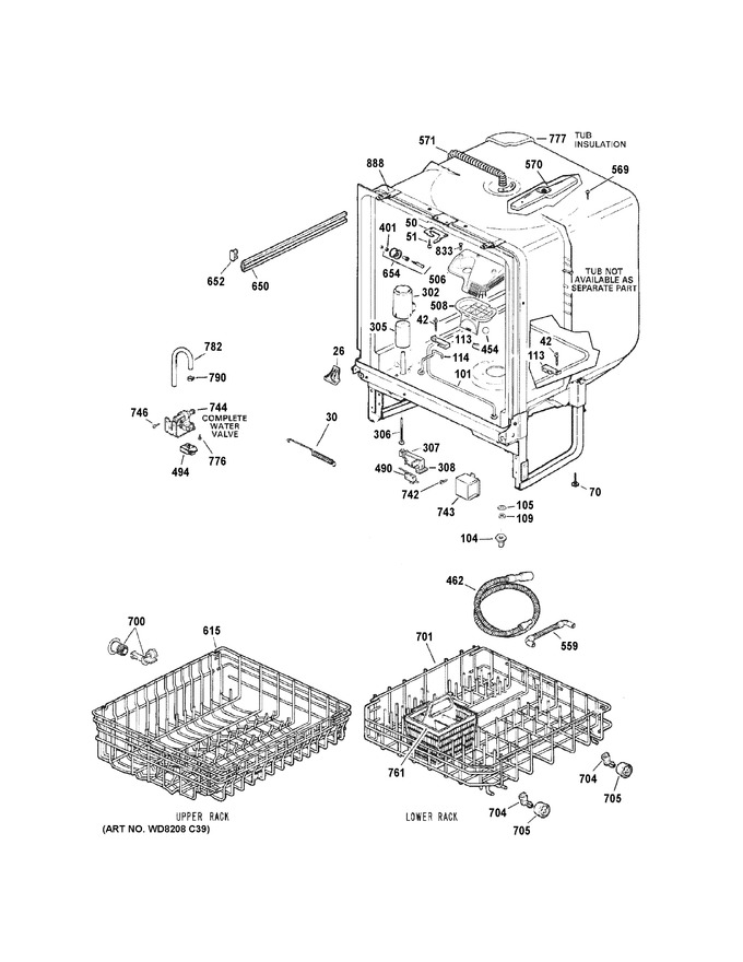 Diagram for GSD4000N20WW