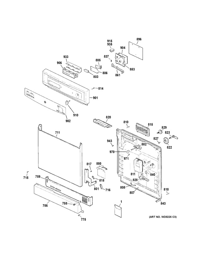 Diagram for GSD3300N00WW