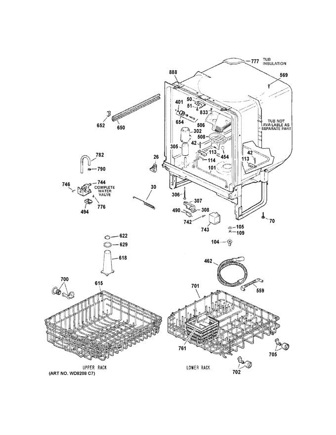 Diagram for GSD3300N00WW