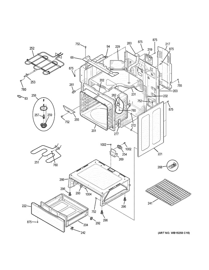 Diagram for JB655DK1BB