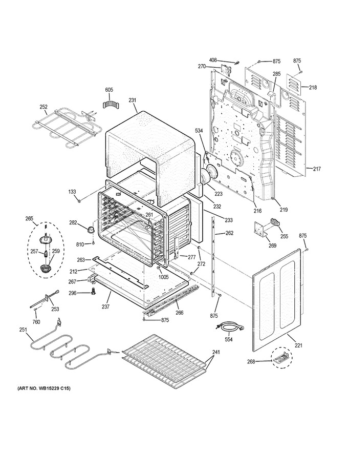 Diagram for JCB865SJ2SS