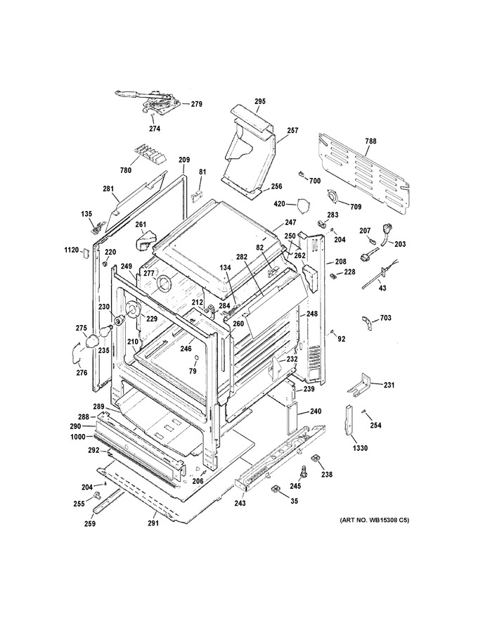 Diagram for JGB645SEK1SS