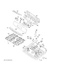 Diagram for 2 - Control Panel & Cooktop