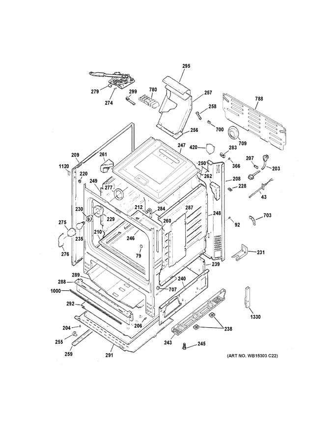 Diagram for JGB650EEF1ES