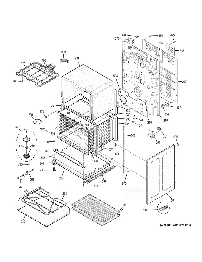 Diagram for PB960SJ2SS