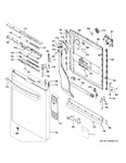 Diagram for 1 - Escutcheon & Door Assembly