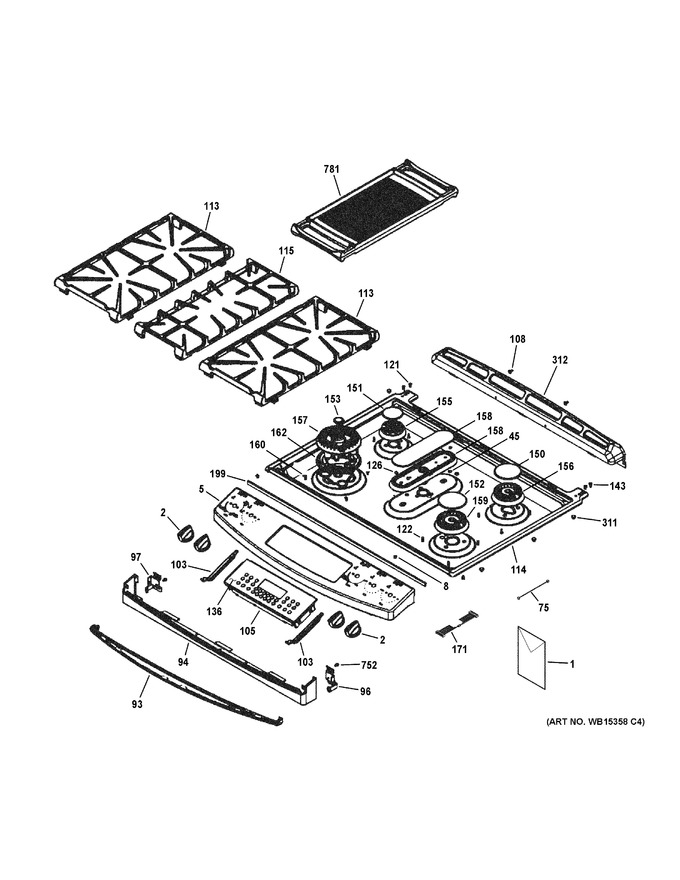 Diagram for PGS950SEF1SS